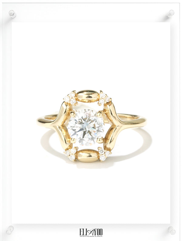 Serene Haven Diamond Ring