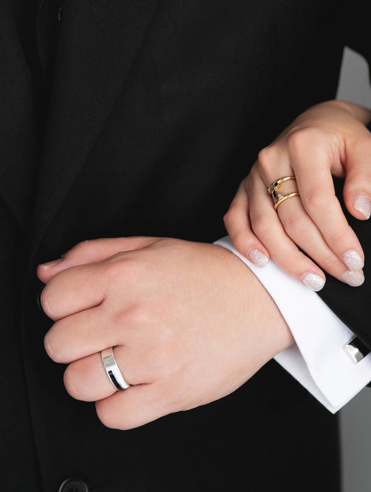 Men's Palette Wedding Band