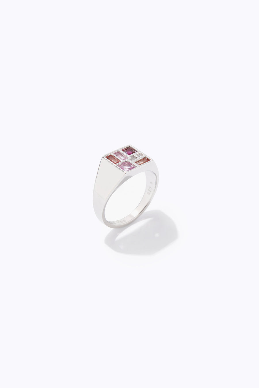 Poetic Mind Ruby Ring - Sterling Silver