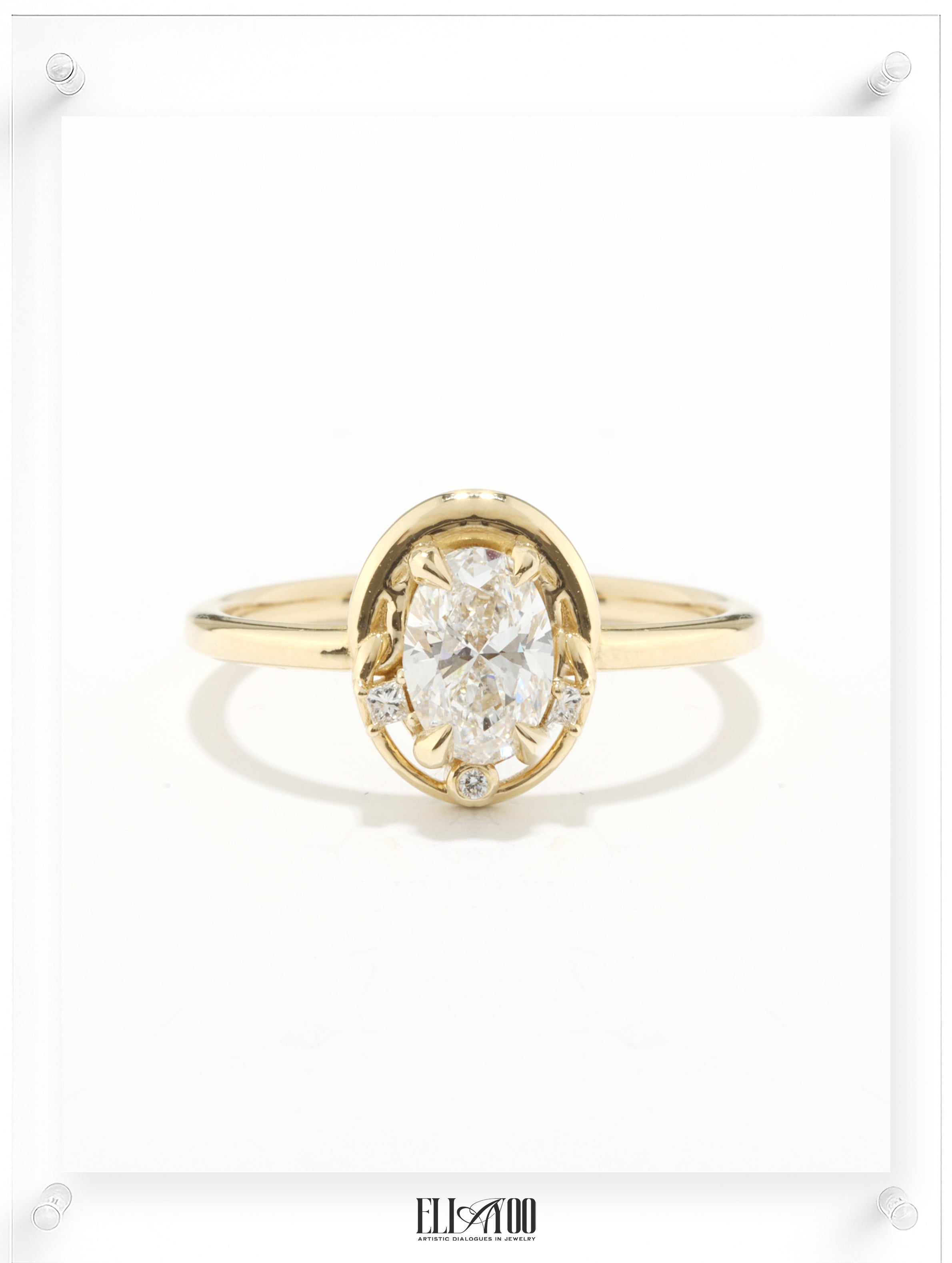 Linked Souls Diamond Ring