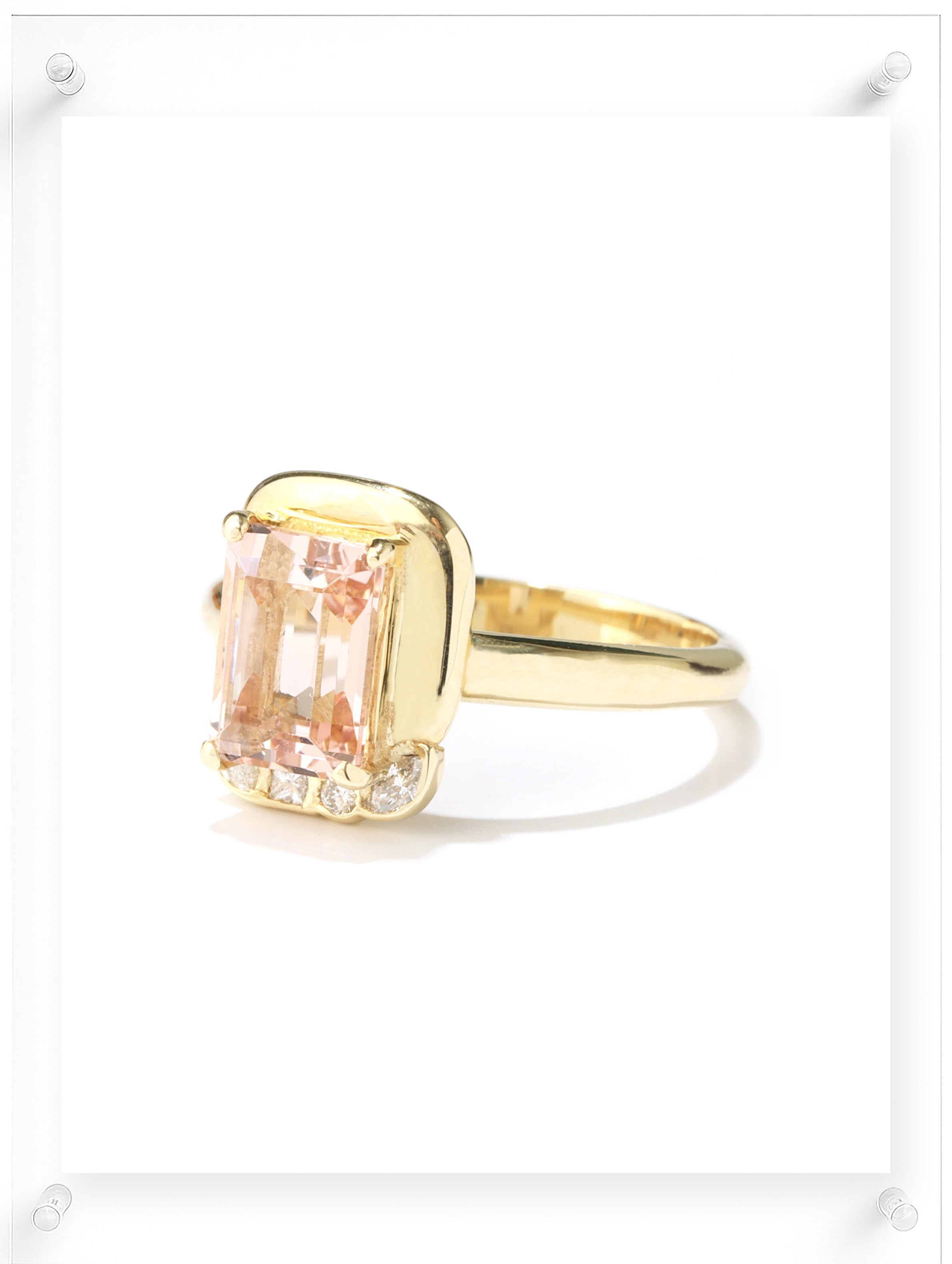 Embrace Morganite Ring
