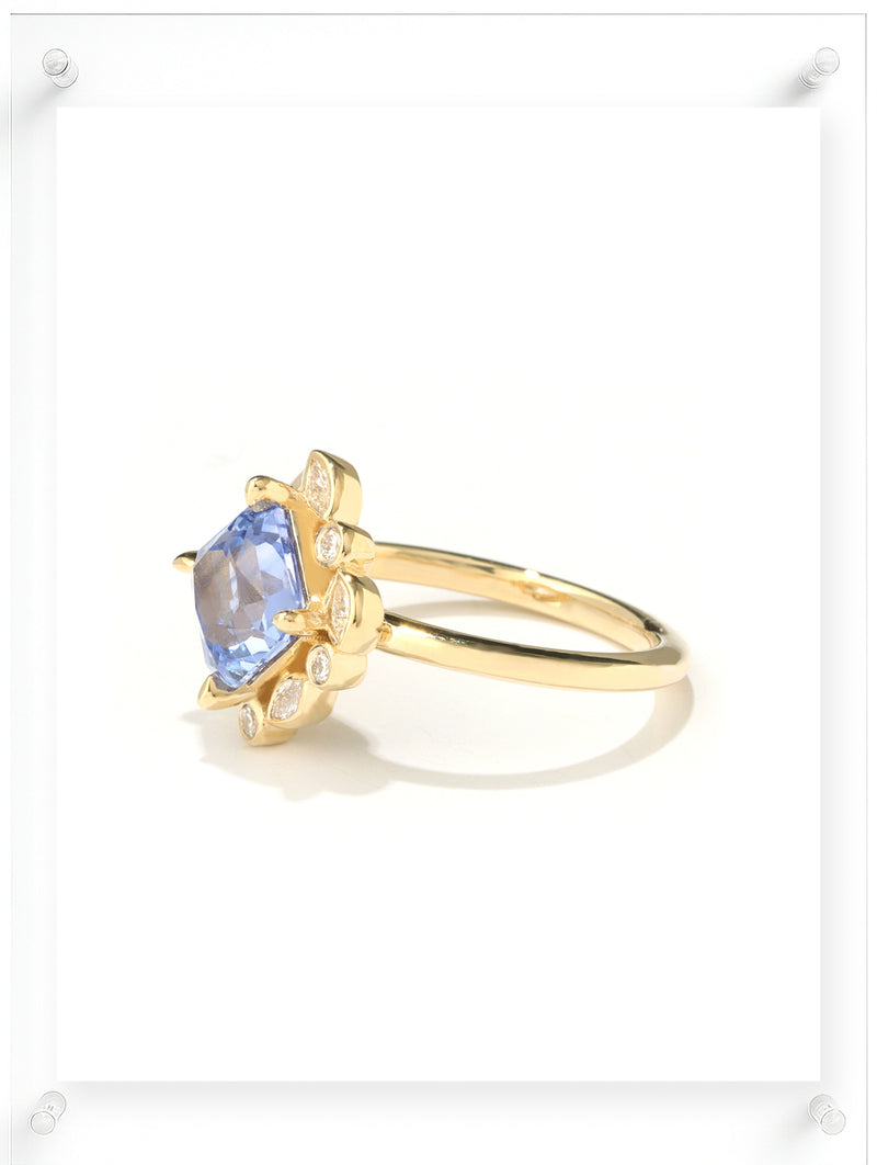 Just Us Blue Sapphire Ring