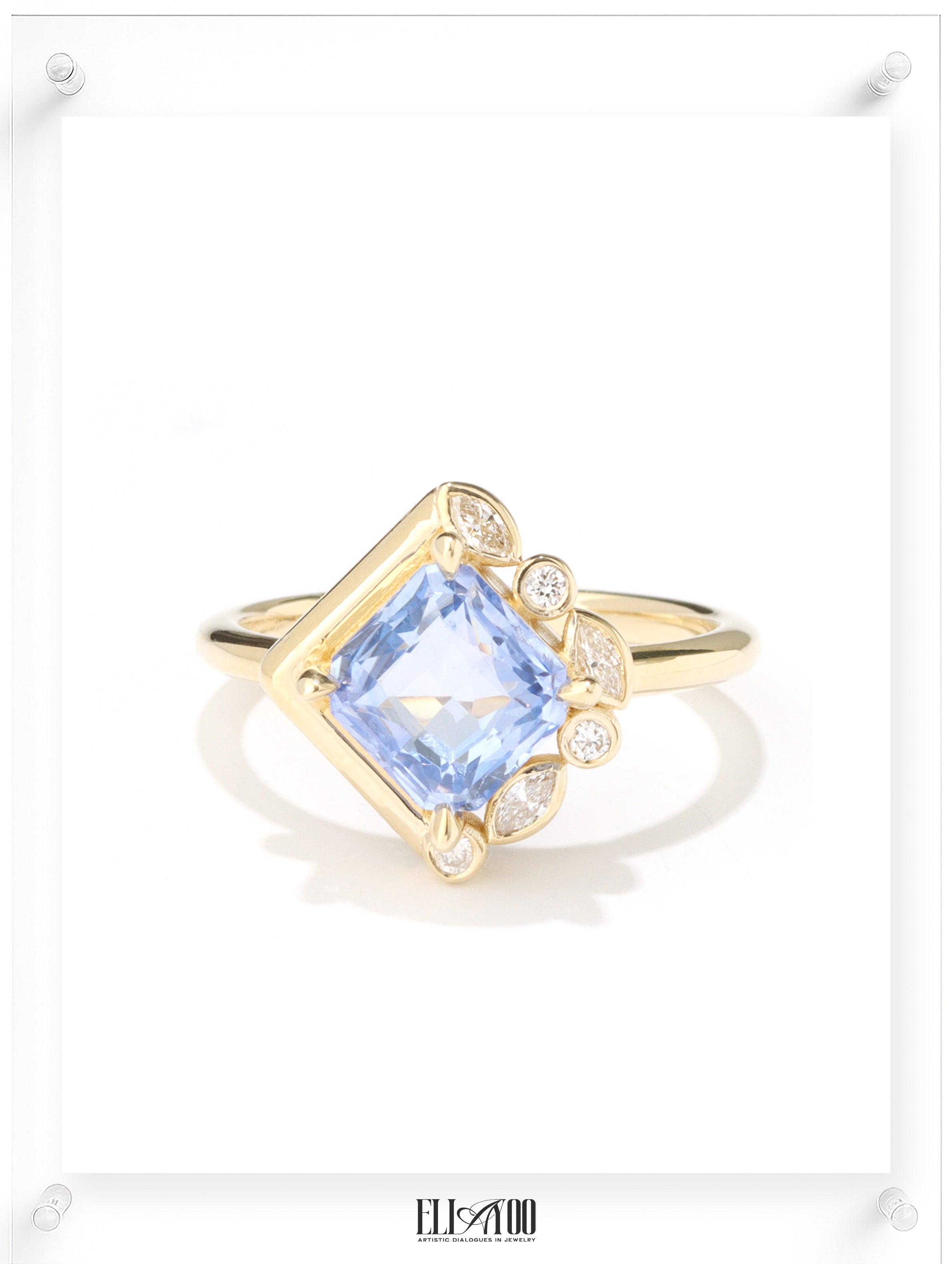 Just Us Blue Sapphire Ring