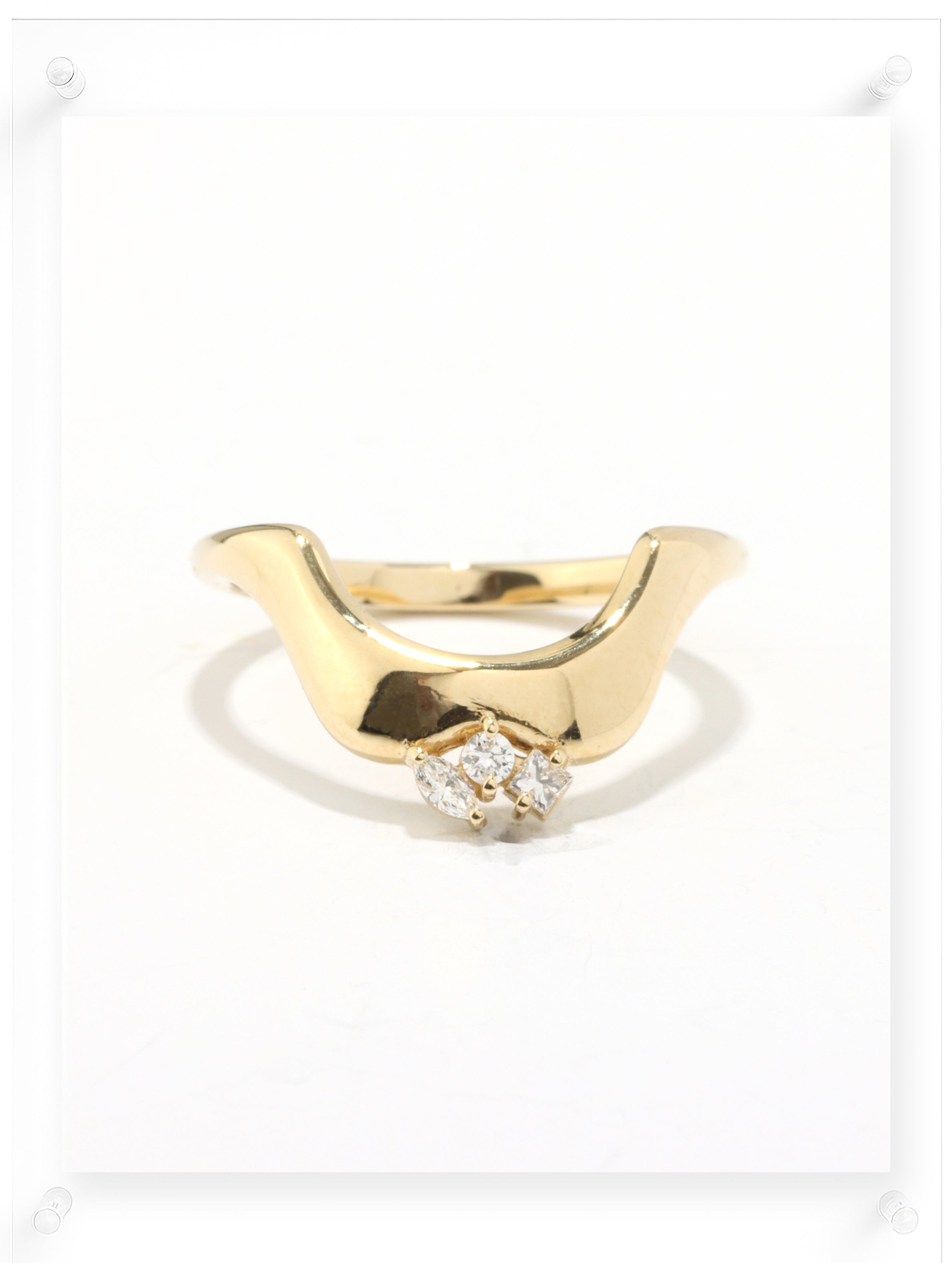 Gentle Ground Stackable Ring