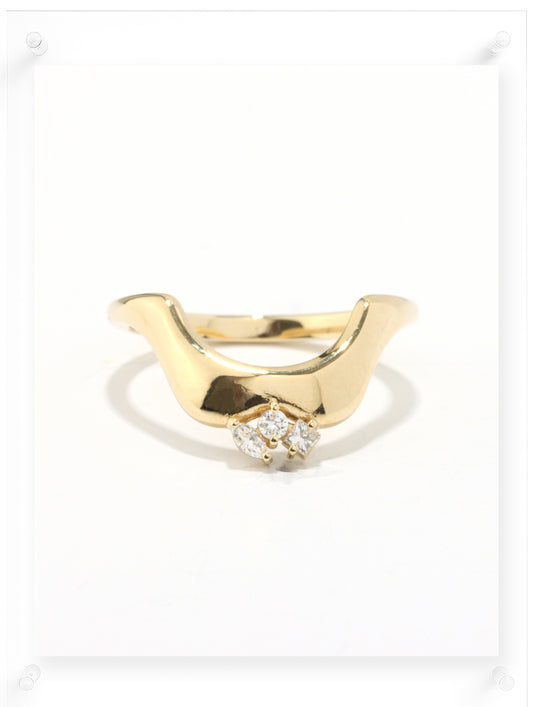 Gentle Ground Stackable Ring