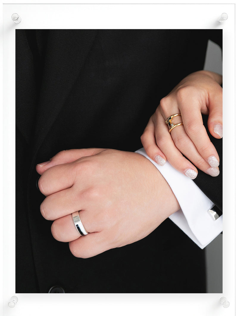 Men's Palette Wedding Band