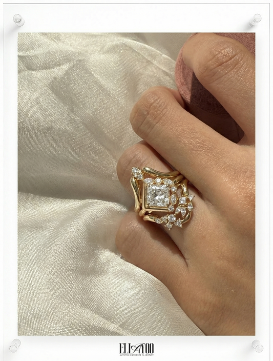 Curated Set No.9 - Just Us In the Garden Diamond Set