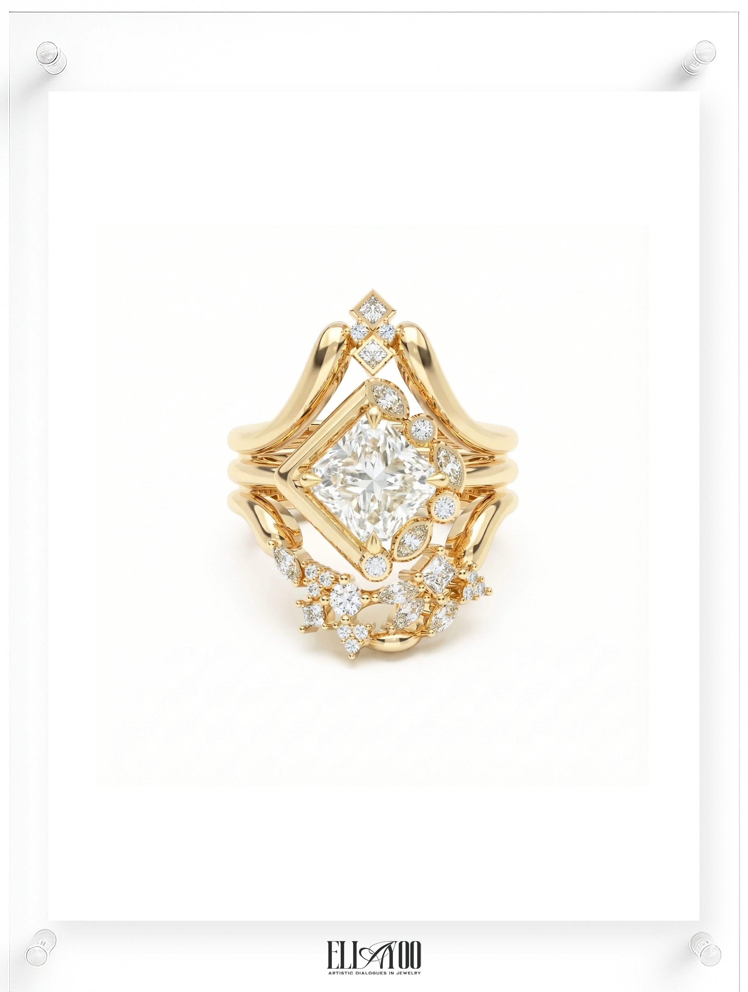 Curated Set No.9 - Just Us In the Garden Diamond Set