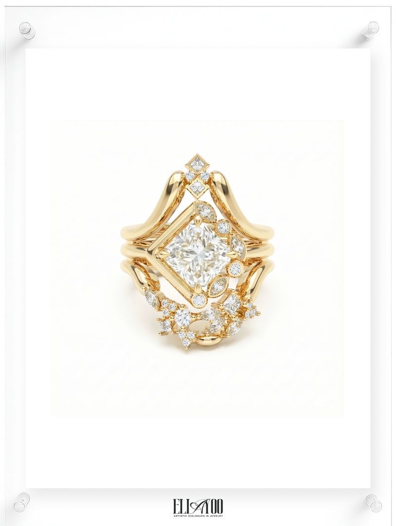 Curated Set No.9 - Just Us In the Garden Diamond Set