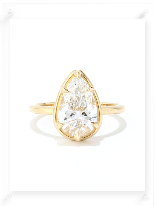 Dearness Diamond & Moissanite Ring