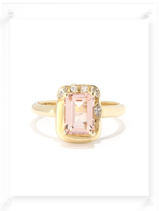 Embrace Morganite Ring