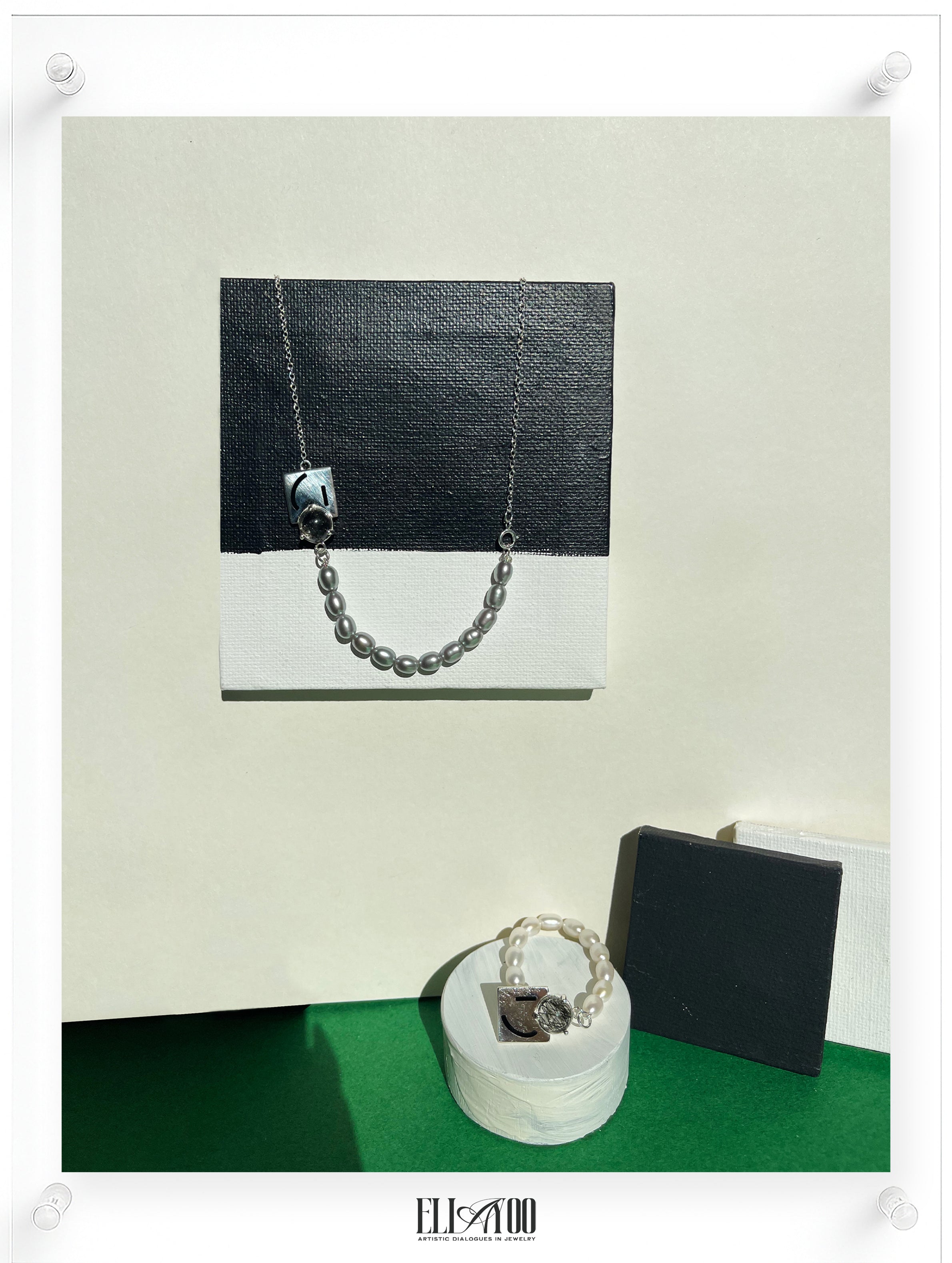 Ella Yoo x Shu Wang - Better Together Pearl Necklace - Sterling Silver