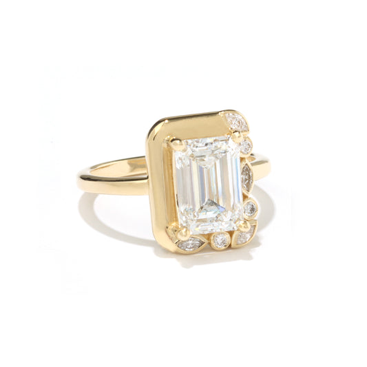 Just Us Diamond & Moissanite Ring