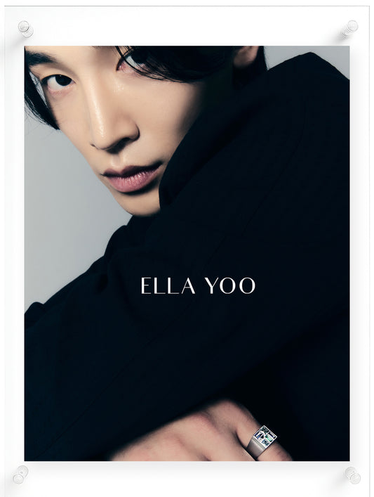 Men's Poetic Mind Blue Sapphire Ring - Sterling Silver