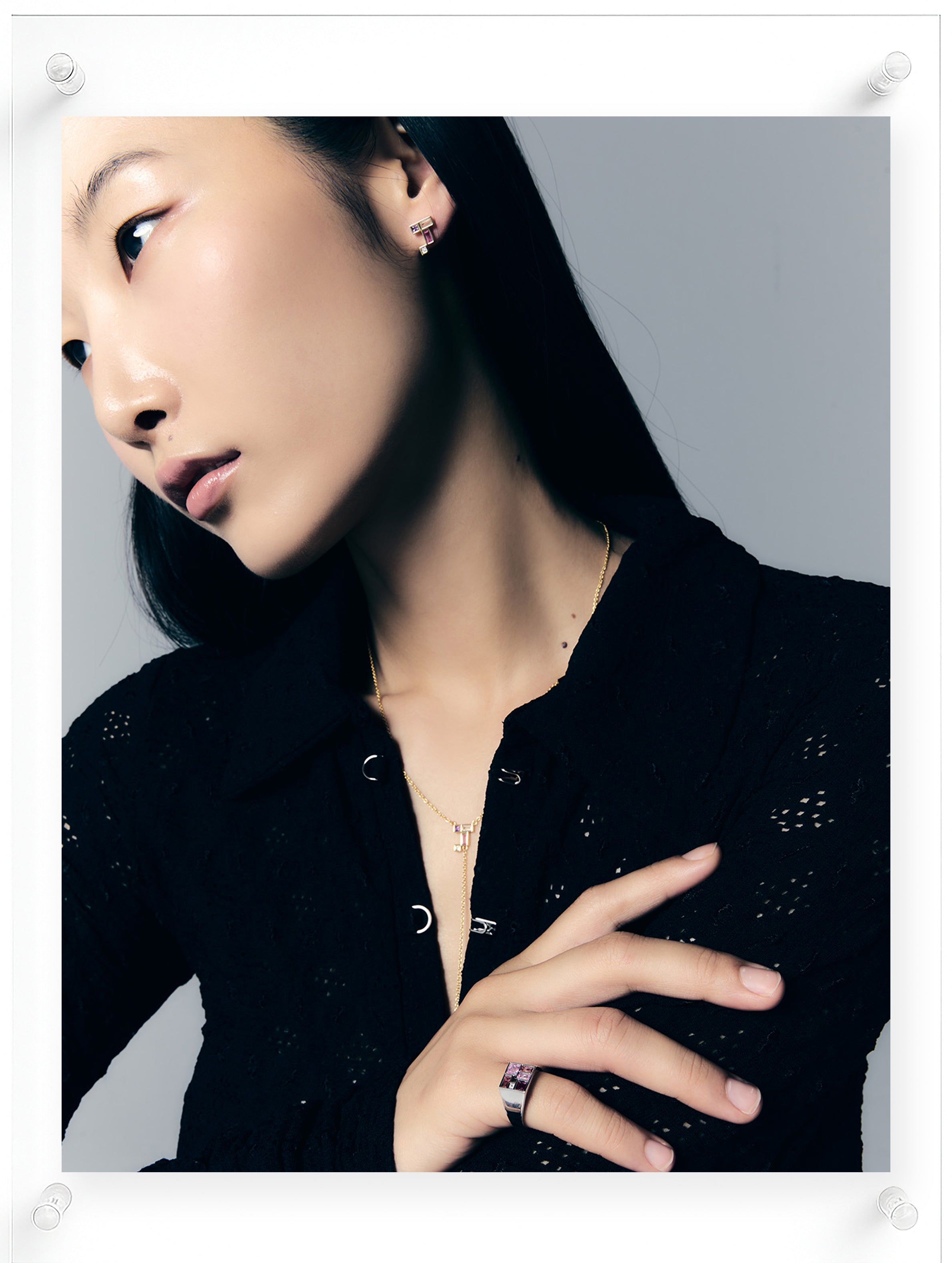 Poetic Mind Ruby Ring - Sterling Silver