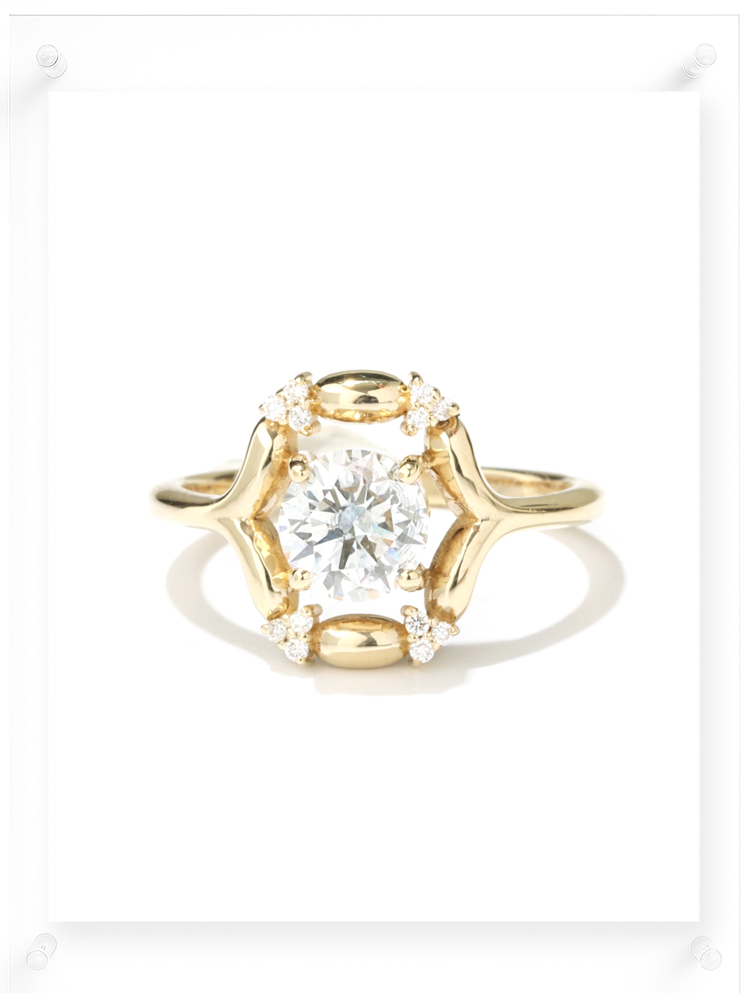 Serene Haven Diamond Ring