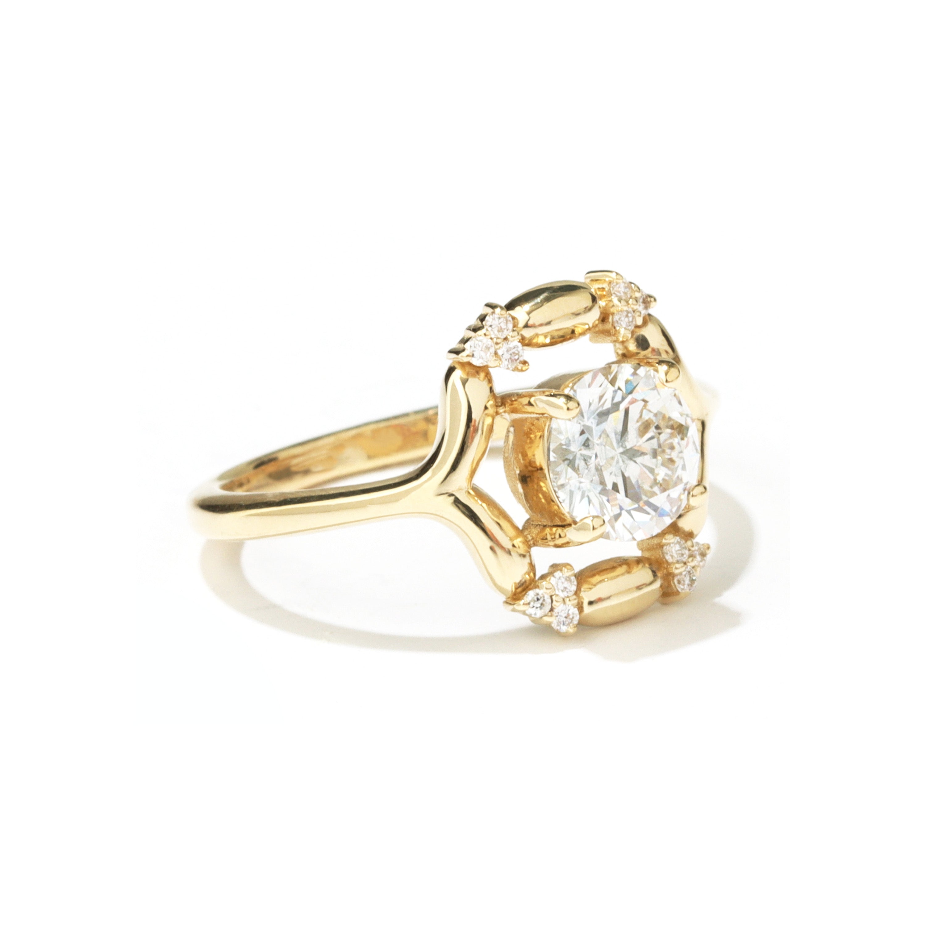 Serene Haven Diamond Ring