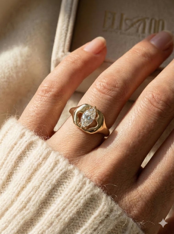 Soulgaze White Diamond Ring