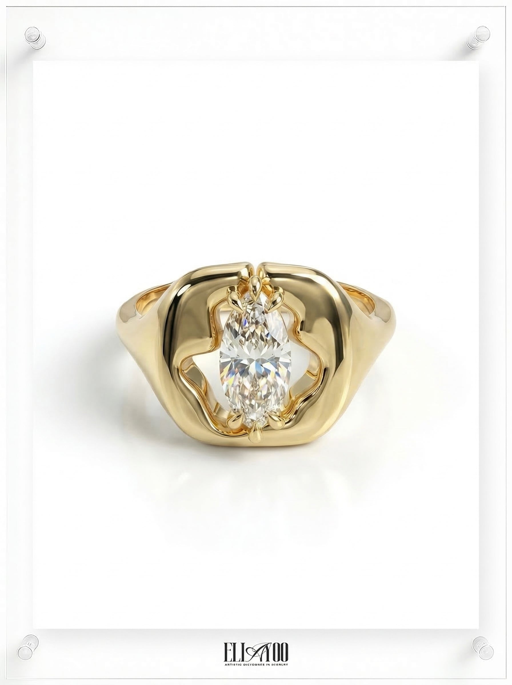 Soulgaze White Diamond Ring