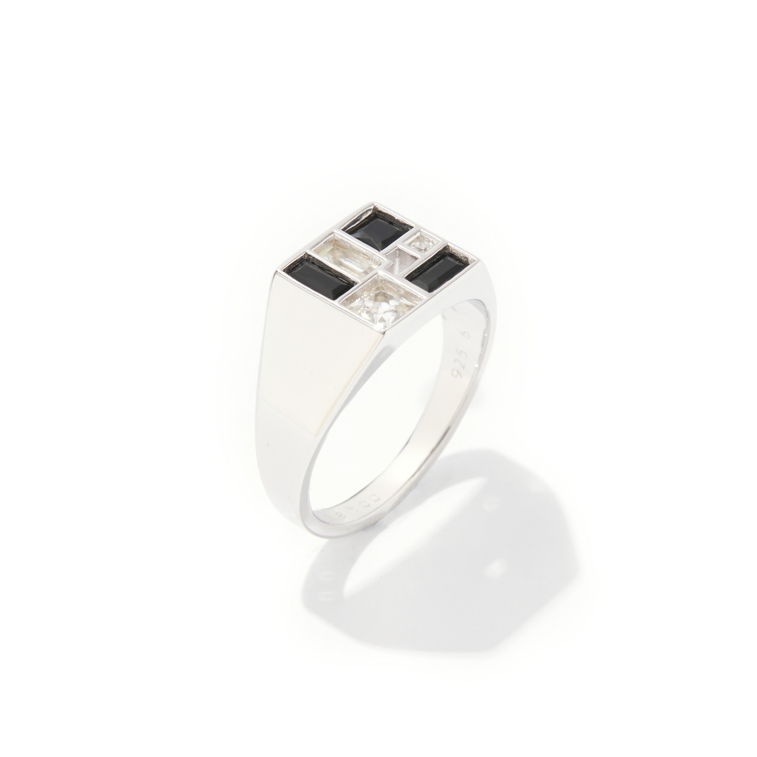 Poetic Mind Black Onyx Ring - Sterling Silver