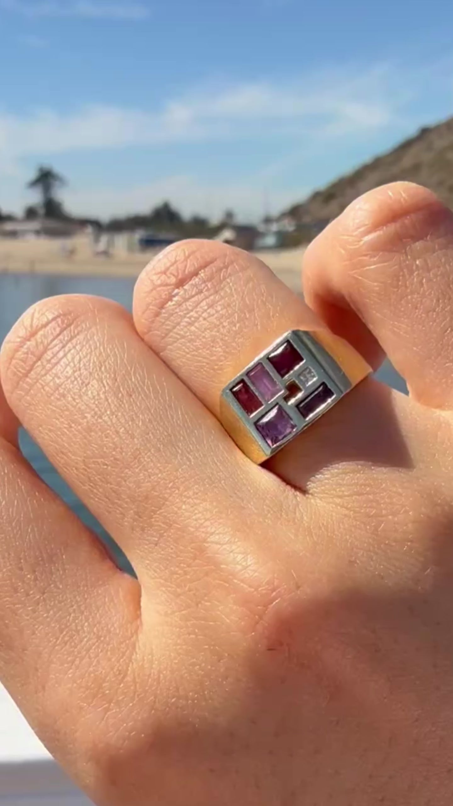 Poetic Mind Ruby Ring - 14k Yellow Gold